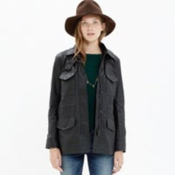 Madewell Coated Roadtrip Jacket - Picture 1 of 7